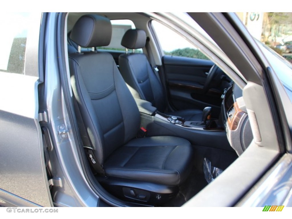 2011 3 Series 335i xDrive Sedan - Space Gray Metallic / Black photo #26