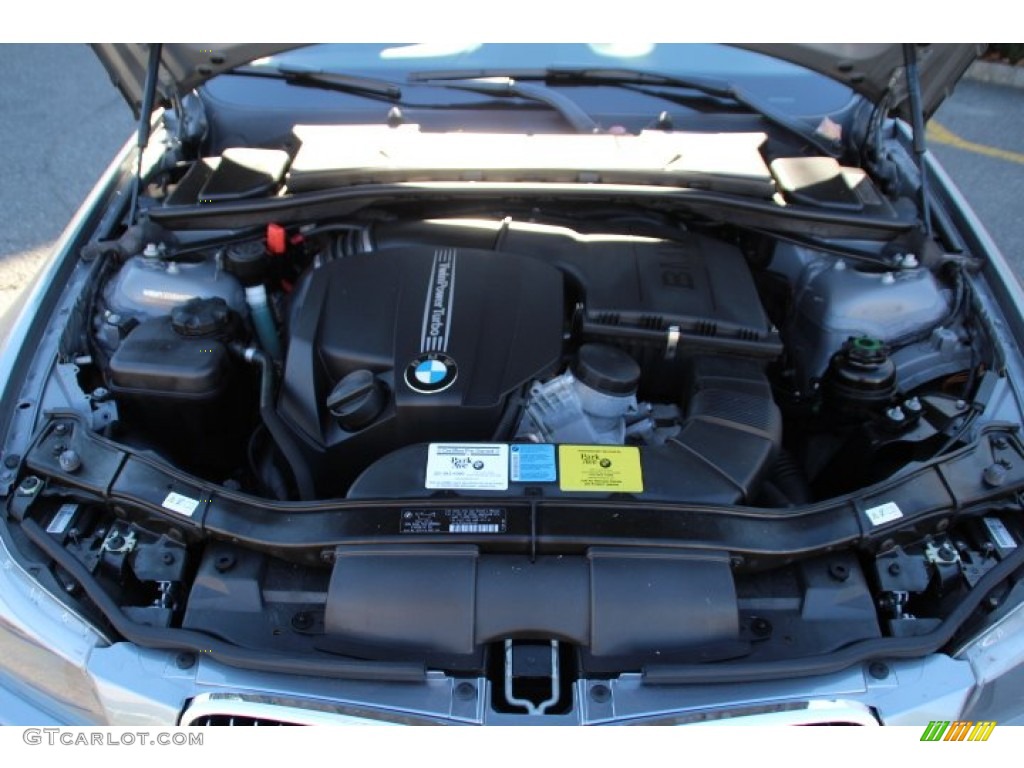 2011 3 Series 335i xDrive Sedan - Space Gray Metallic / Black photo #27