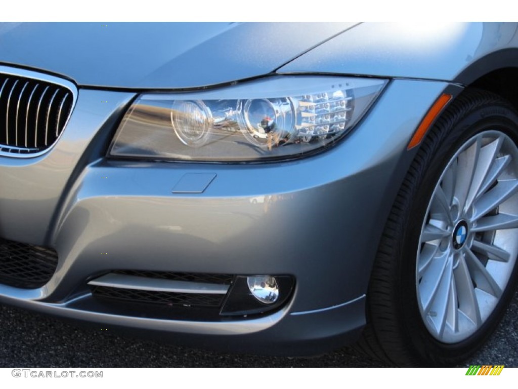 2011 3 Series 335i xDrive Sedan - Space Gray Metallic / Black photo #28