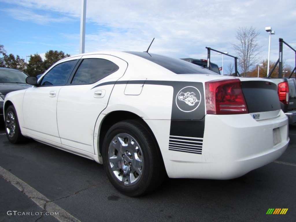 2008 Charger SE - Stone White / Dark Slate Gray photo #2