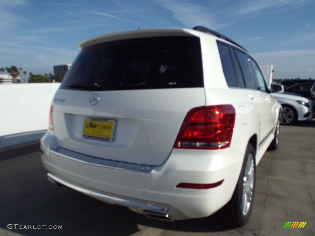 2014 GLK 350 - Diamond White Metallic / Black photo #4