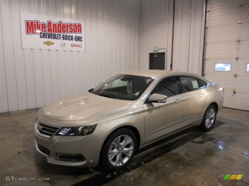 2014 Impala LT - Champagne Silver Metallic / Jet Black photo #1