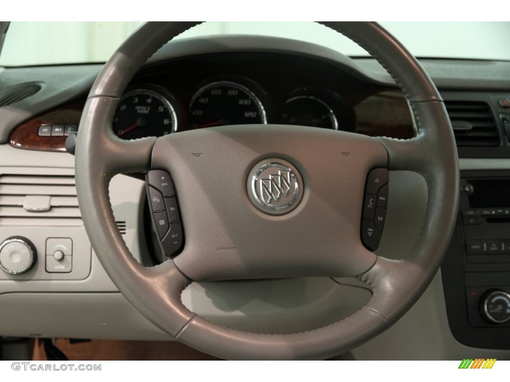 2010 Buick Lucerne CXL Titanium Steering Wheel Photo #88266158