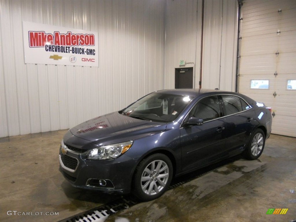 2014 Malibu LT - Atlantis Blue Metallic / Jet Black/Titanium photo #1