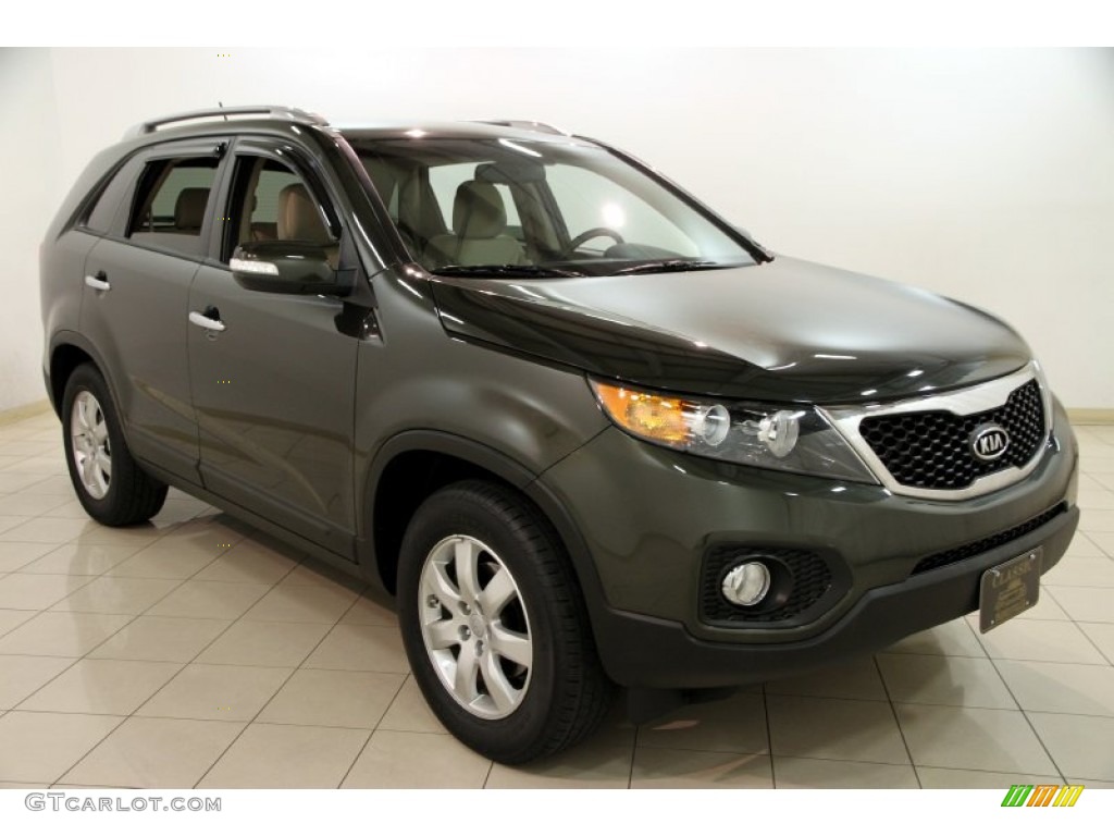 2013 Sorento LX - Tuscan Olive / Beige photo #1