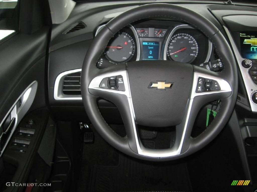 2014 Chevrolet Equinox LT Jet Black Steering Wheel Photo #88266734