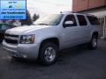 2014 Silver Ice Metallic Chevrolet Suburban LS 4x4  photo #1