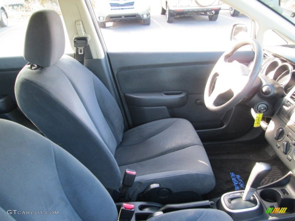 2008 Versa 1.8 S Hatchback - Magnetic Gray / Charcoal photo #14