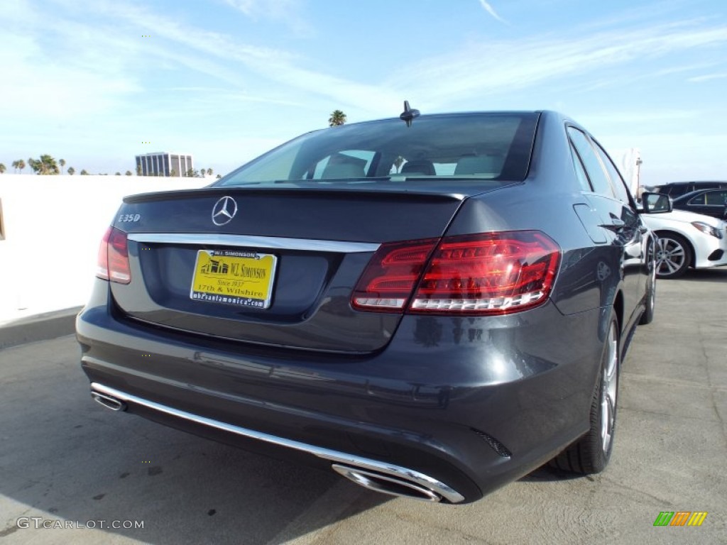 2014 E 350 Sport Sedan - Steel Gray Metallic / Gray/Dark Gray photo #4