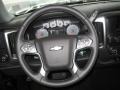 Jet Black 2014 Chevrolet Silverado 1500 LT Regular Cab Steering Wheel