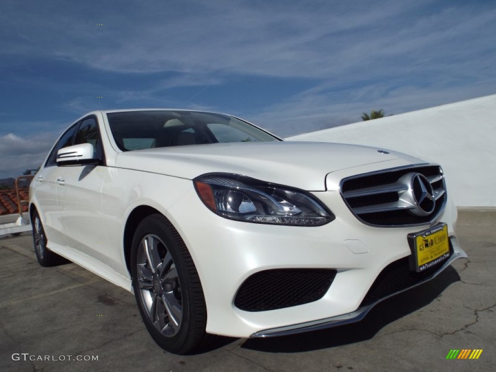 2014 E E250 BlueTEC Sedan - Diamond White Metallic / Silk Beige/Espresso Brown photo #11