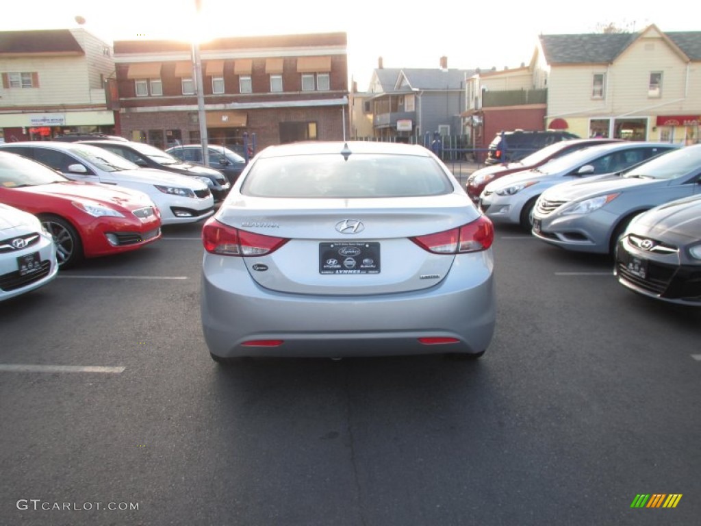 2012 Elantra Limited - Silver / Black photo #5