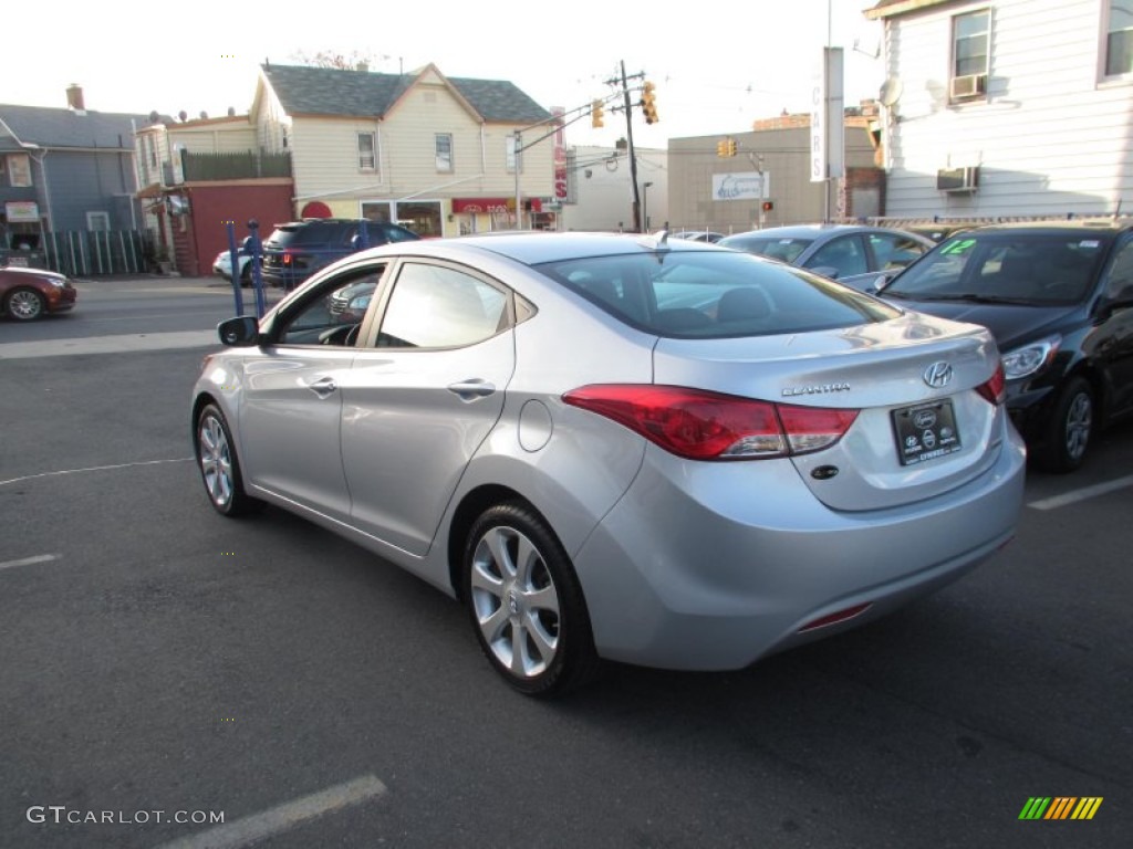 2012 Elantra Limited - Silver / Black photo #6
