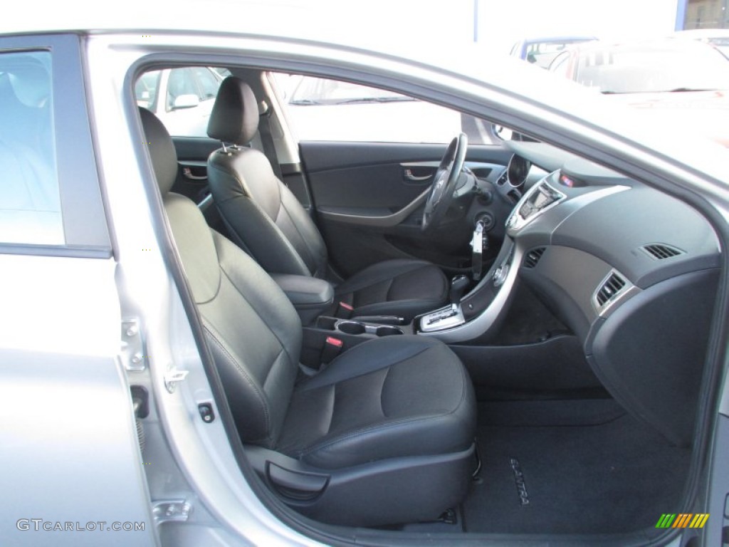 2012 Elantra Limited - Silver / Black photo #8
