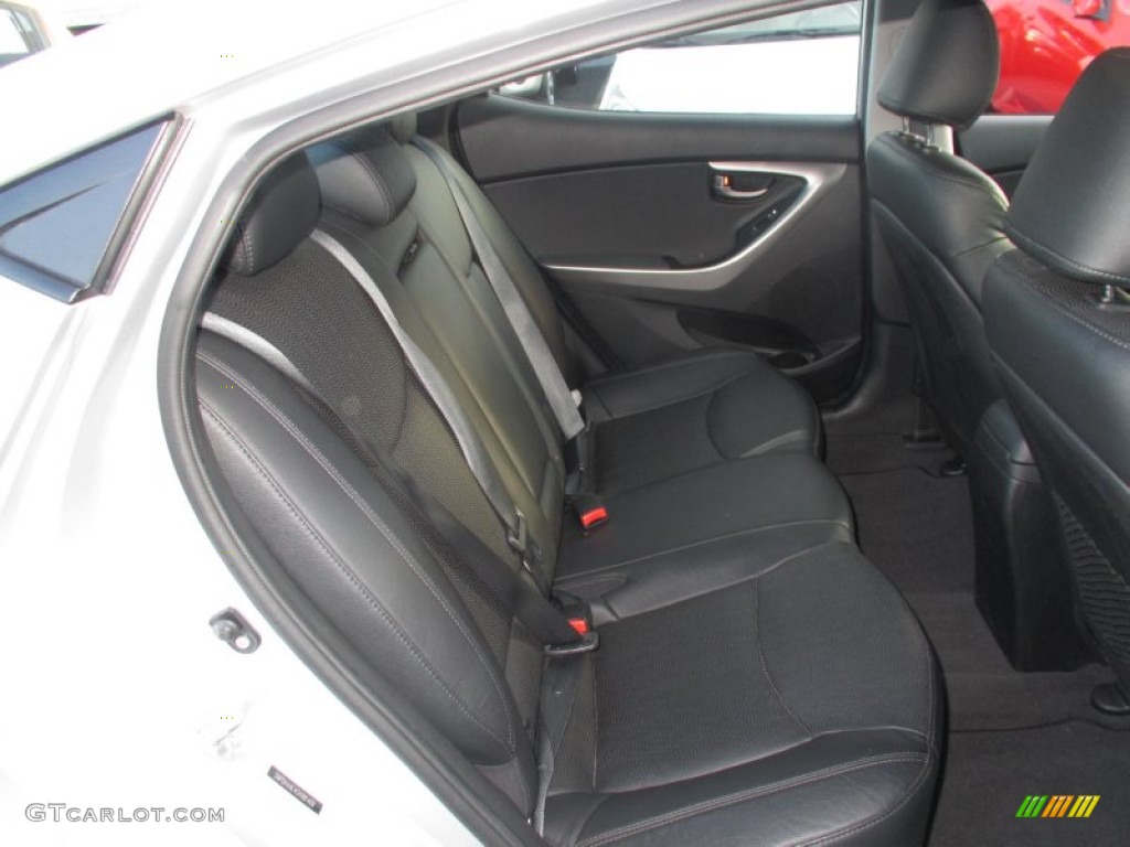 2012 Elantra Limited - Silver / Black photo #9
