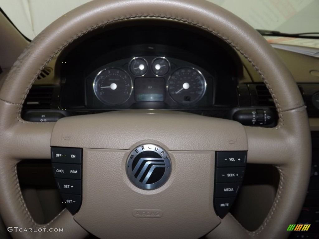 2005 Montego Premier AWD - Light Tundra Metallic / Pebble photo #18