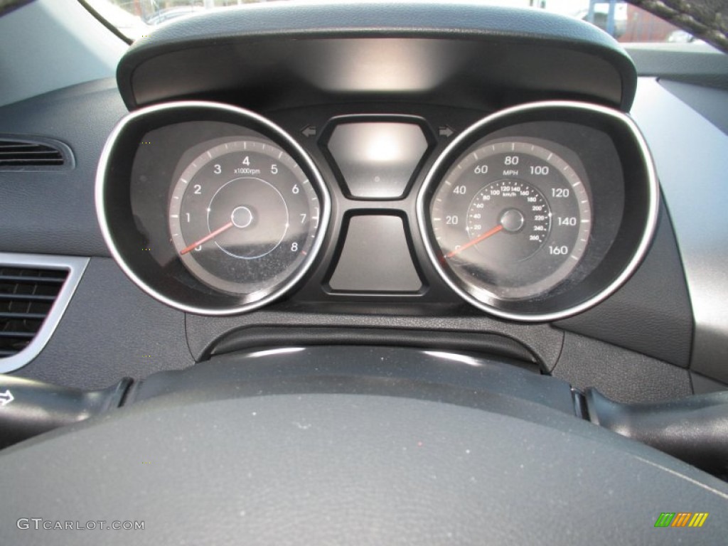 2012 Elantra Limited - Silver / Black photo #14
