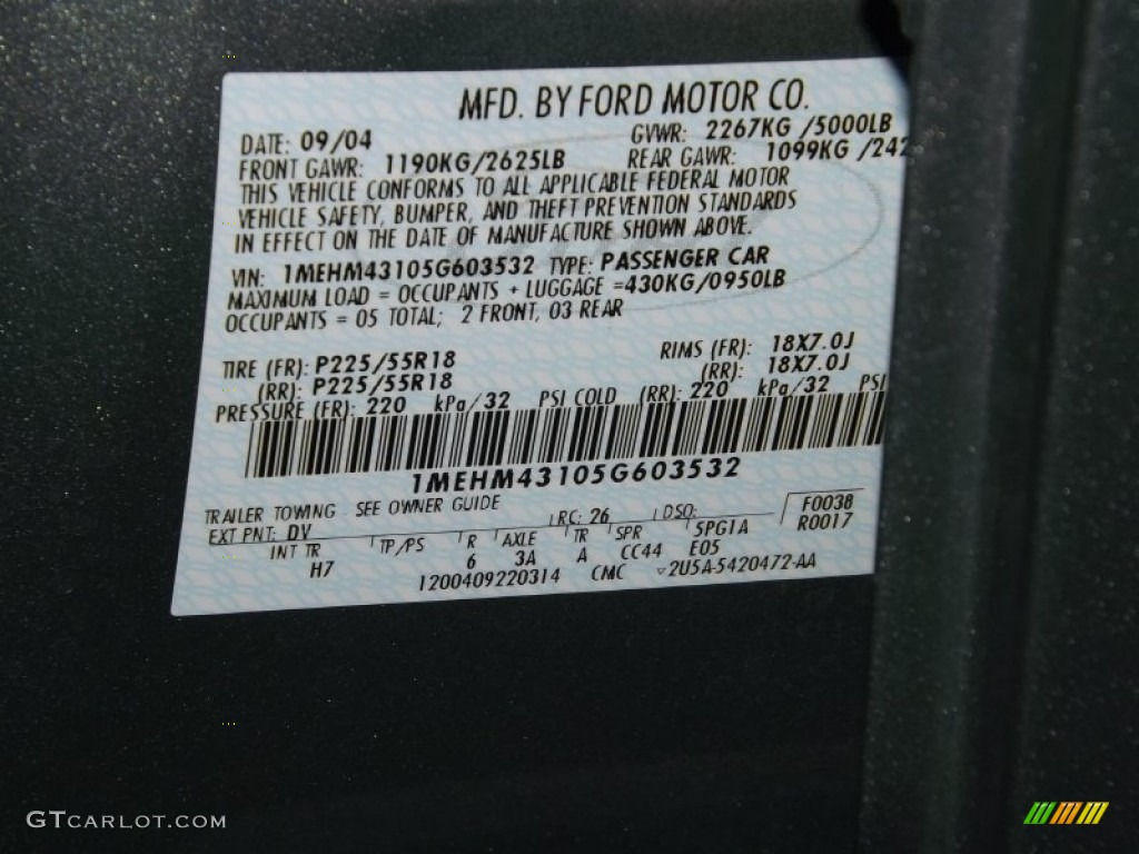 2005 Montego Premier AWD - Light Tundra Metallic / Pebble photo #33