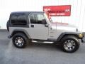 2002 Silverstone Metallic Jeep Wrangler Sport 4x4  photo #2