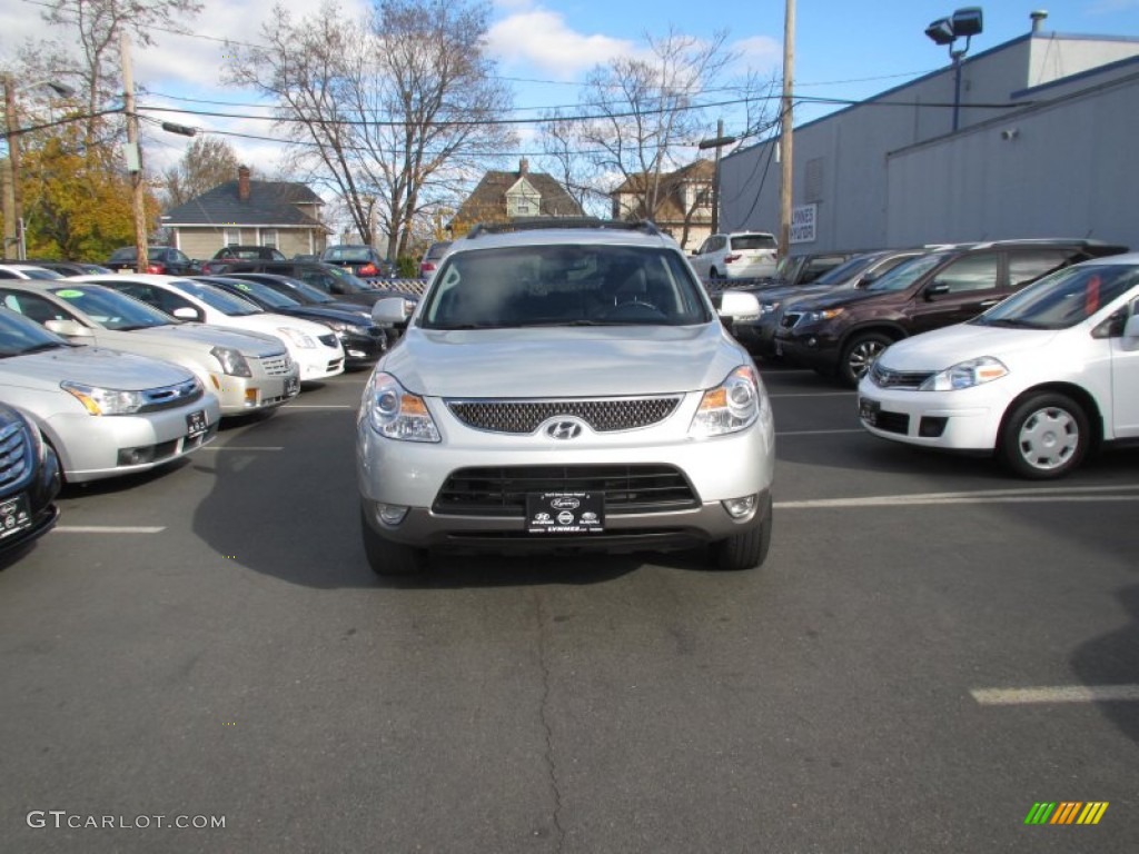 2010 Veracruz Limited AWD - Liquid Silver / Black photo #2