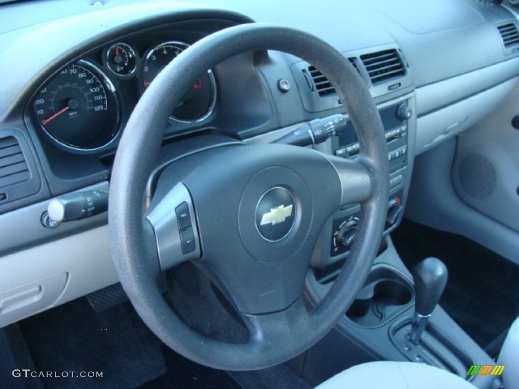 2007 Chevrolet Cobalt LS Coupe Gray Steering Wheel Photo #88270292