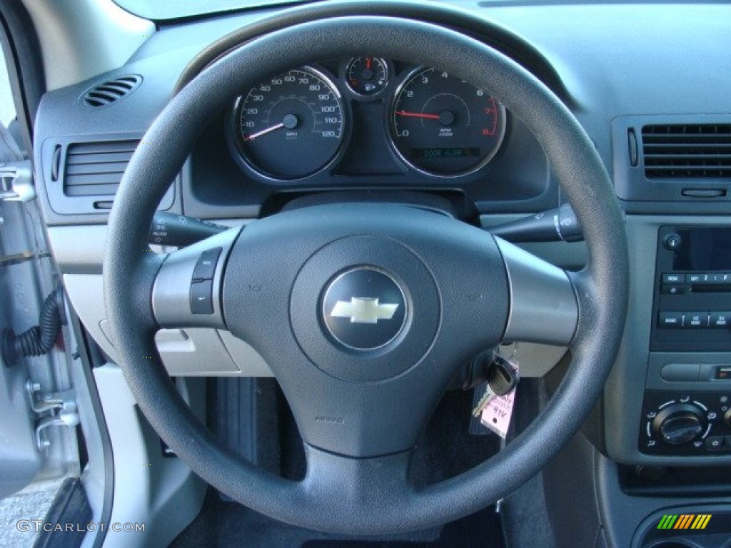 2007 Chevrolet Cobalt LS Coupe Gray Steering Wheel Photo #88270379