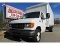 Oxford White - E Series Cutaway E350 Commercial Moving Van Photo No. 1