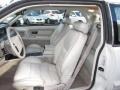 1992 Lincoln Mark VII Gray Interior Front Seat Photo