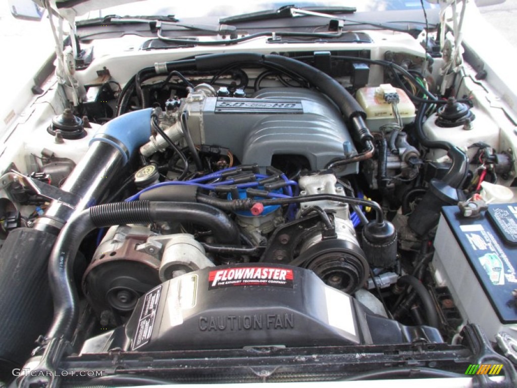 1992 Lincoln Mark VII LSC 5.0 Liter OHV 16-Valve V8 Engine Photo #88271972