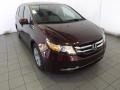 2014 Dark Cherry Pearl Honda Odyssey EX-L  photo #1