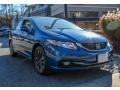 Dyno Blue Pearl - Civic EX-L Sedan Photo No. 1