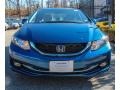 2013 Dyno Blue Pearl Honda Civic EX-L Sedan  photo #2