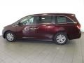 2014 Dark Cherry Pearl Honda Odyssey EX-L  photo #8