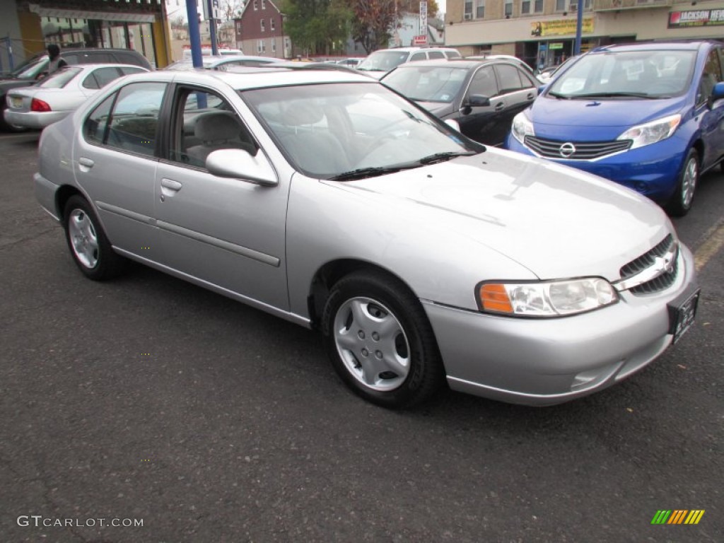 2000 Altima GXE - Platinum Metallic / Dusk Gray photo #1