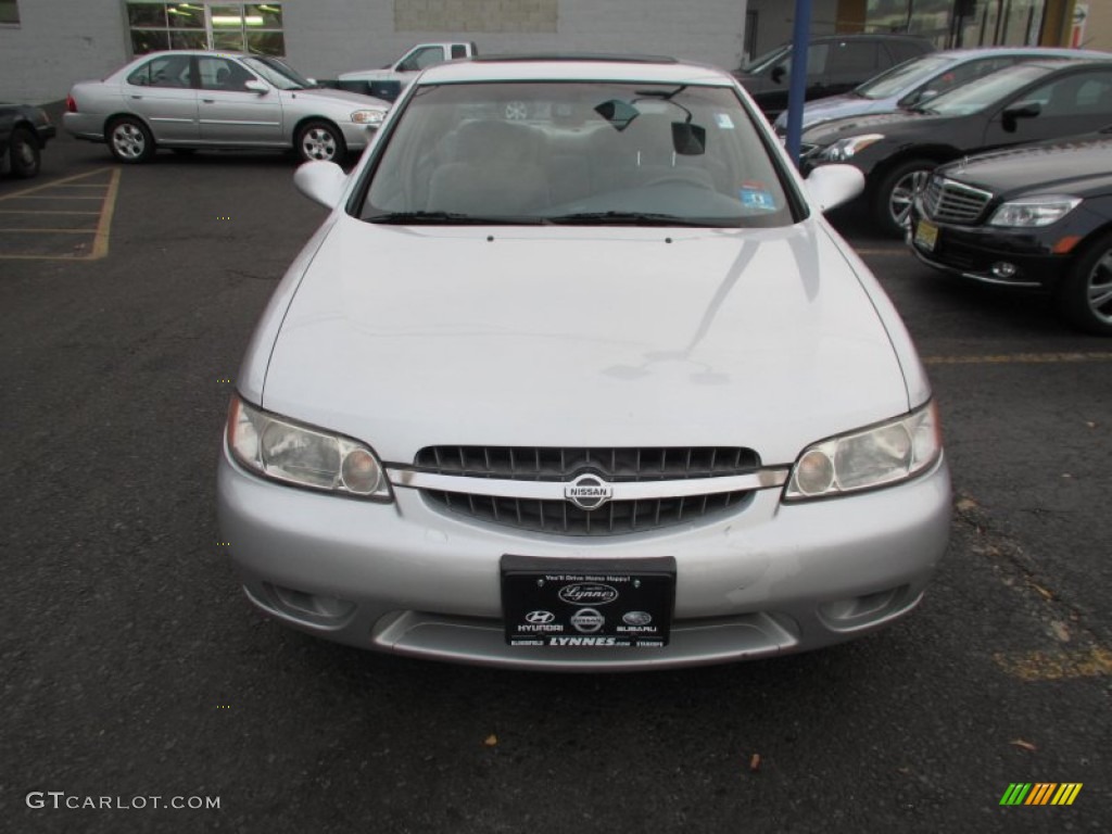 2000 Altima GXE - Platinum Metallic / Dusk Gray photo #2