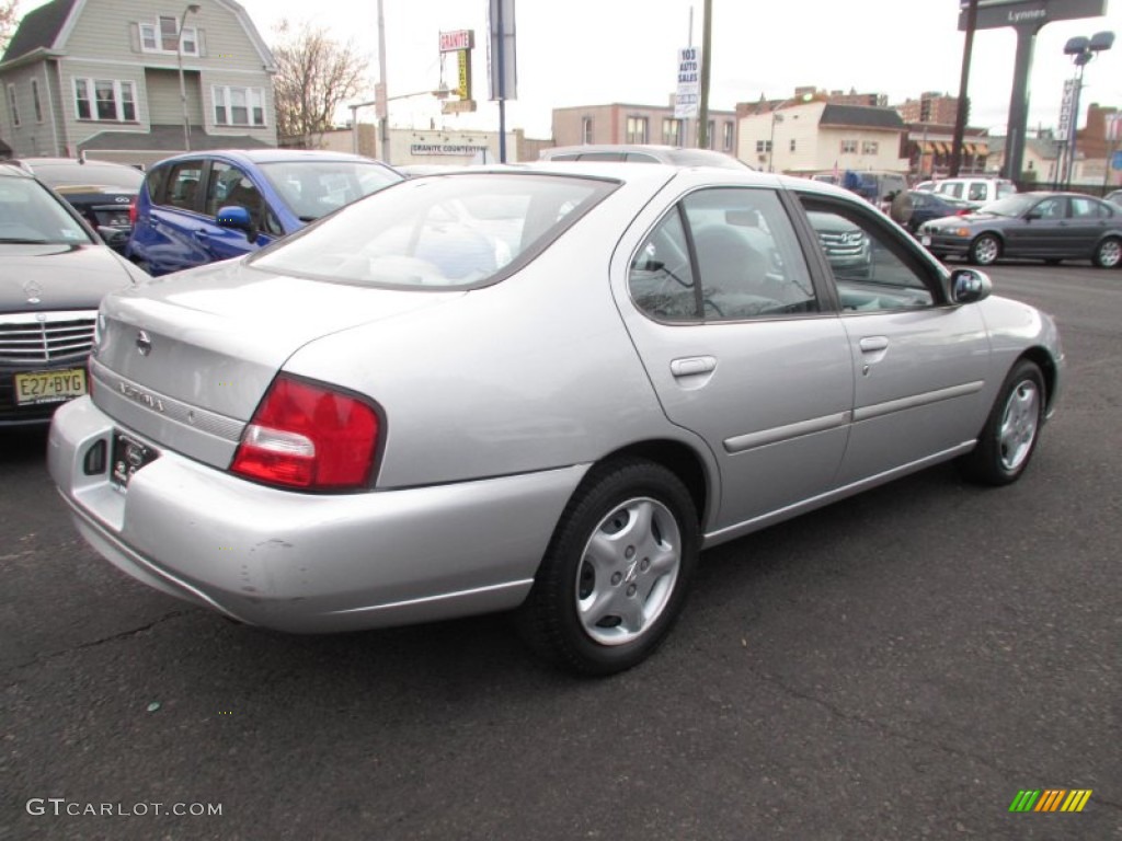 2000 Altima GXE - Platinum Metallic / Dusk Gray photo #7