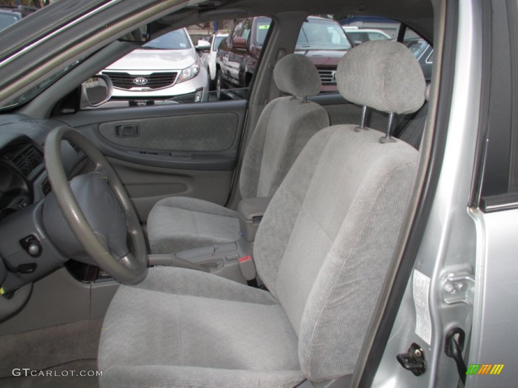 2000 Altima GXE - Platinum Metallic / Dusk Gray photo #8