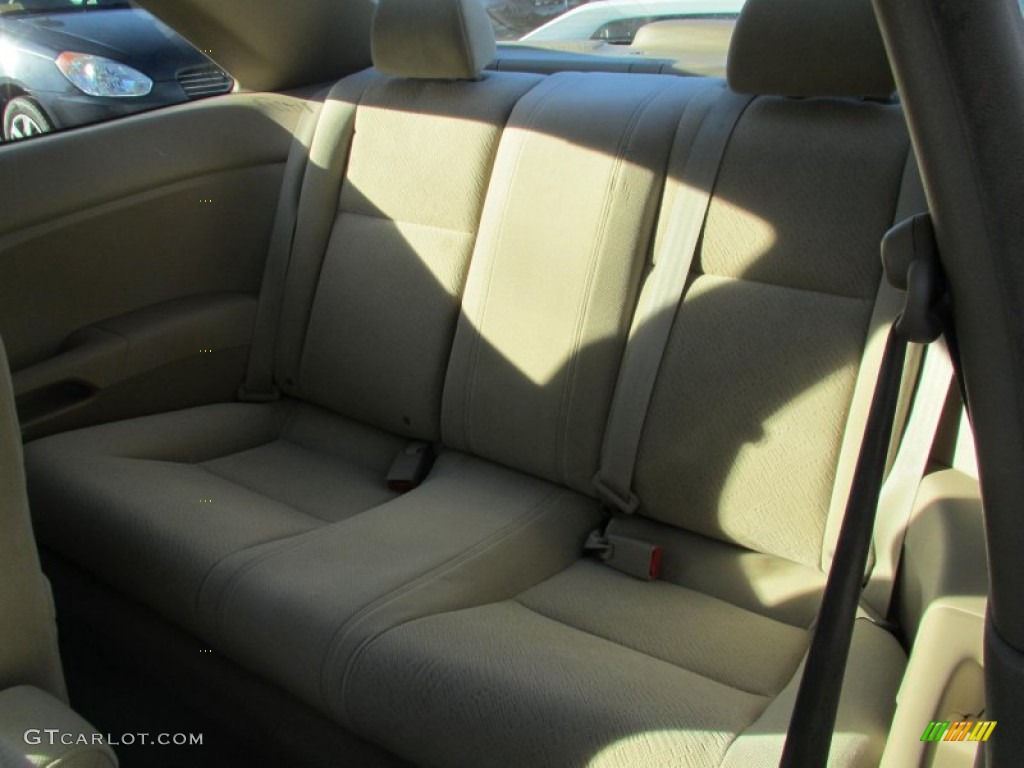 2005 Civic EX Coupe - Taffeta White / Ivory photo #9