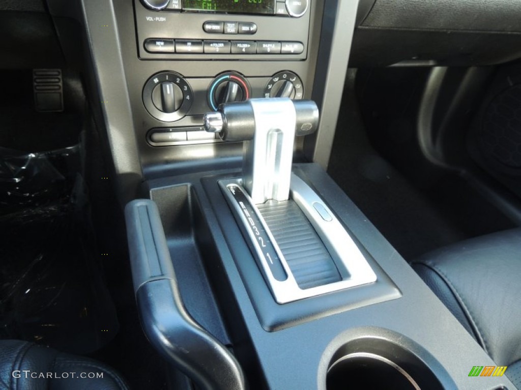 2008 Mustang GT Premium Convertible - Vista Blue Metallic / Dark Charcoal photo #14
