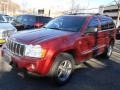 2007 Red Rock Crystal Pearl Jeep Grand Cherokee Limited 4x4  photo #7