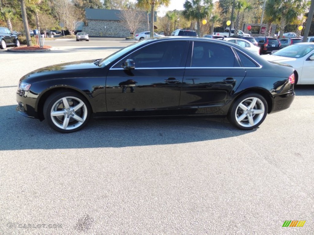 2011 A4 2.0T Sedan - Brilliant Black / Black photo #2