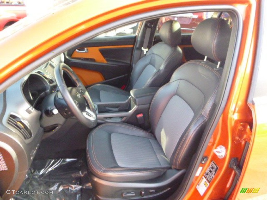 2011 Kia Sportage SX AWD Front Seat Photo #88273457