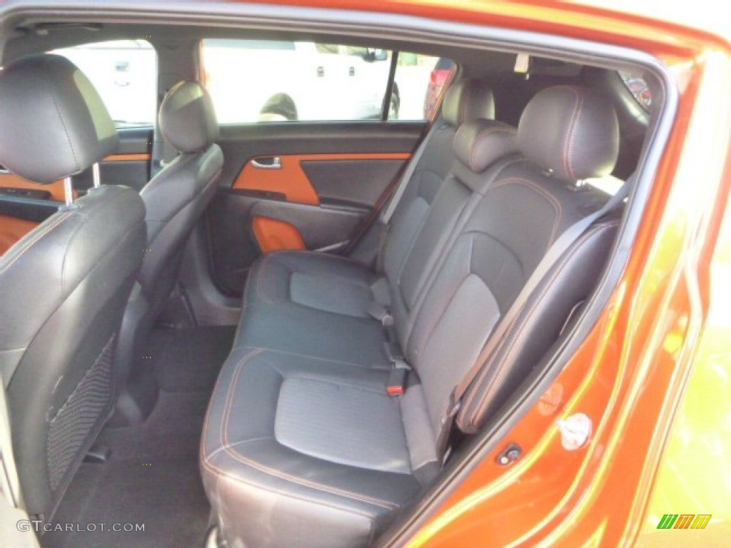 2011 Kia Sportage SX AWD Rear Seat Photo #88273479