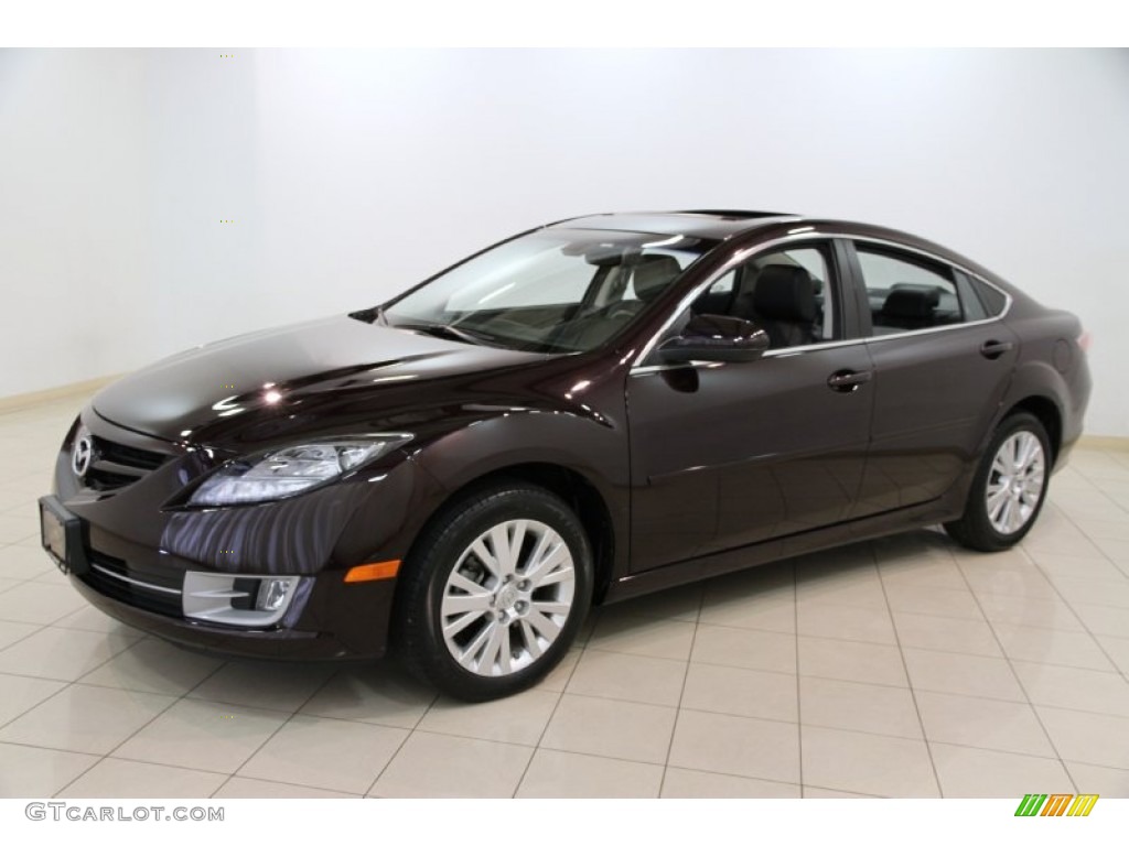 2010 MAZDA6 i Touring Sedan - Black Cherry Metallic / Black photo #3