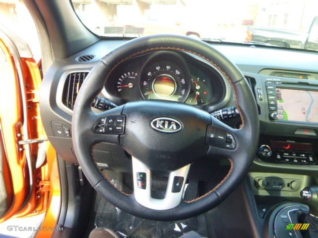 2011 Kia Sportage SX AWD Steering Wheel Photos