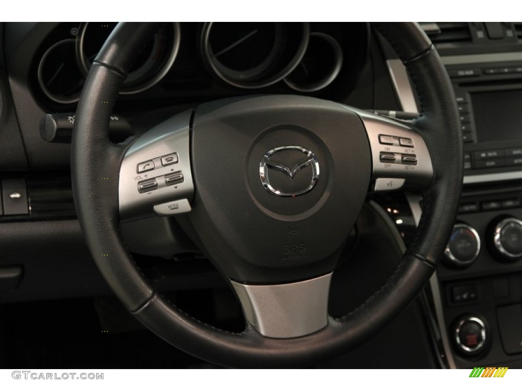 2010 MAZDA6 i Touring Sedan - Black Cherry Metallic / Black photo #10