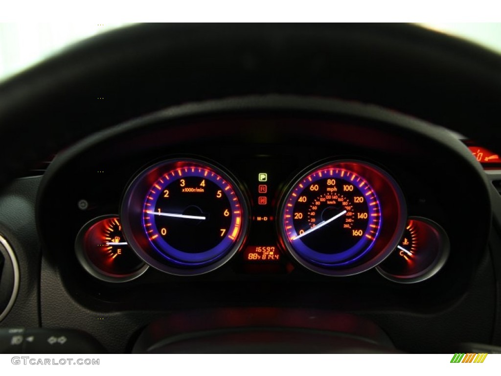 2010 MAZDA6 i Touring Sedan - Black Cherry Metallic / Black photo #11