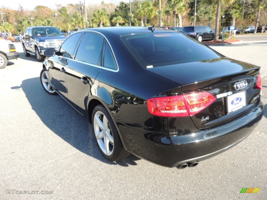 2011 A4 2.0T Sedan - Brilliant Black / Black photo #16