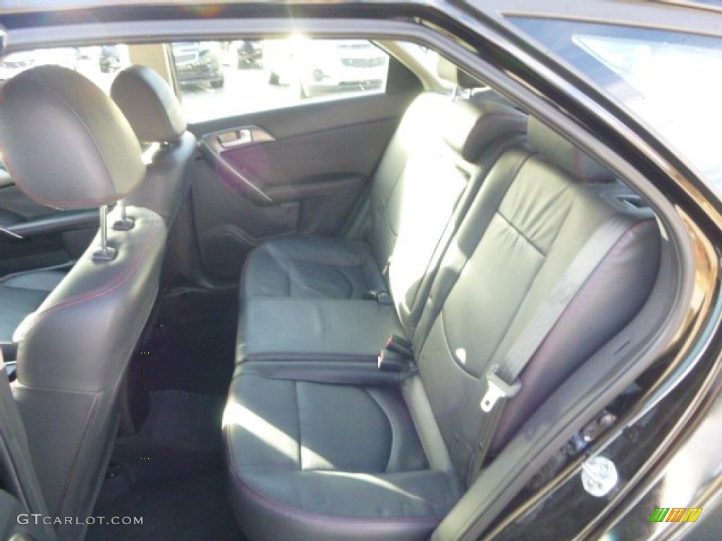 2011 Kia Forte SX Rear Seat Photos