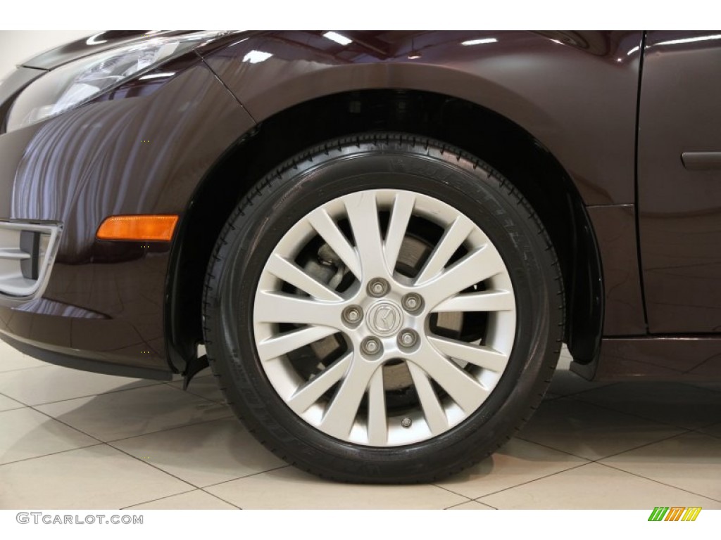 2010 MAZDA6 i Touring Sedan - Black Cherry Metallic / Black photo #25